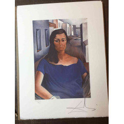 Salvador Dali Litografia off set cm 50x65   certificata