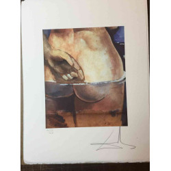 Litografia Salvador Dali off set 50x65 cm certificada