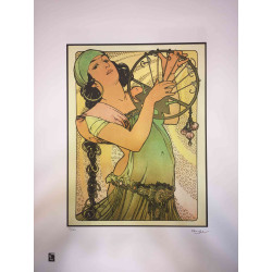 Set de litografía Alphonse Mucha 50x70 cm