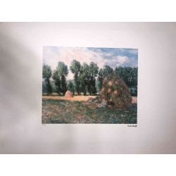 Claude Monet litho off set 50x70 cm