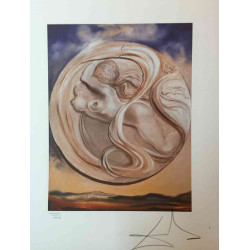 Litografia Salvador Dali off set 50x65 cm certificada
