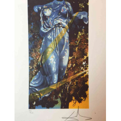 Salvador Dali Lithographie hors set 50x65 cm certifiée