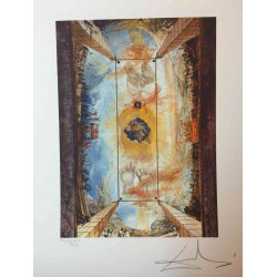 Salvador Dali Litografia off set cm 50x65   certificata