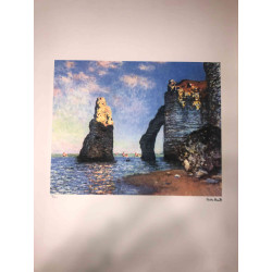 Claude Monet litho off set 50x70 cm
