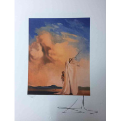 Litografía Salvador Dali off set 50x65 cm certificada