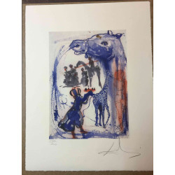 Conjunt de litografia de Salvador Dalí 50x65 cm certificat