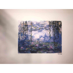 Claude Monet litho off set 50x70 cm