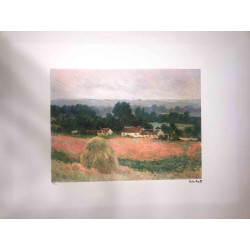 Claude Monet litho off set 50x70 cm
