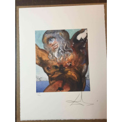 Setul de litografie Salvador Dali 50x65 cm certificat