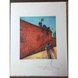 Salvador Dali Litografia off set cm 50x65   certificata