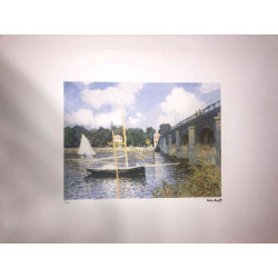 Claude Monet litho off set 50x70 cm