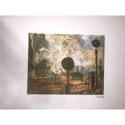 Set de litografías de Claude Monet 50x70 cm