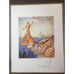 Salvador Dali Lithographie Offset 50x65 cm zertifiziert