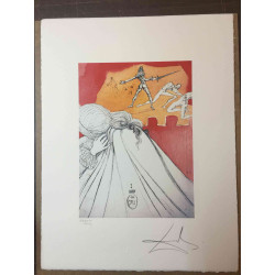 Litografická sada Salvador Dali s certifikací 50x65 cm