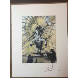 Litografická sada Salvador Dali s certifikací 50x65 cm