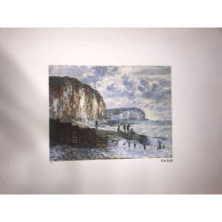 Claude Monet litho off set 50x70 cm