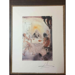 Conjunt de litografia de Salvador Dalí 50x65 cm certificat