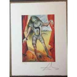 Litografická sada Salvador Dali s certifikací 50x65 cm