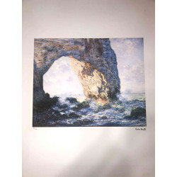 Claude Monet litho off set 50x70 cm