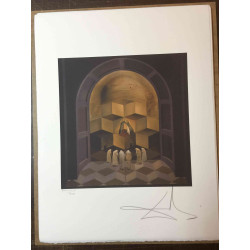 Litografická sada Salvador Dali s certifikací 50x65 cm