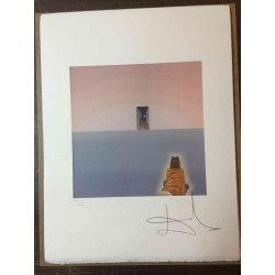 Salvador Dali Off set lithograph cm 50x65 certified