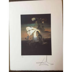 Litografická sada Salvador Dali s certifikací 50x65 cm