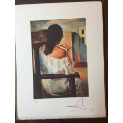 Salvador Dali Off set lithograph cm 50x65 certified