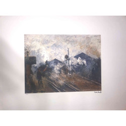 Claude Monet litho off set 50x70 cm