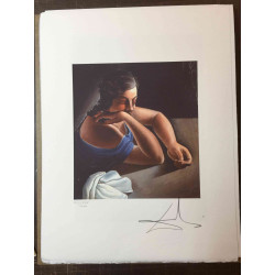 Litografia Salvador Dali off set 50x65 cm certificada
