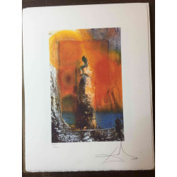 Setul de litografie Salvador Dali 50x65 cm certificat