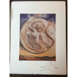 Salvador Dali Lithographie Offset 50x65 cm zertifiziert