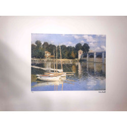 Claude Monet litho off set 50x70 cm