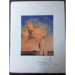 Salvador Dali 50x65 cm-ko litografia-sorta ziurtatua