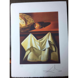 Salvador Dalí Litografía off set 50x65 cm certificado
