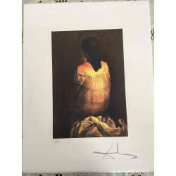 Salvador Dali Off set lithograph cm 50x65 certified