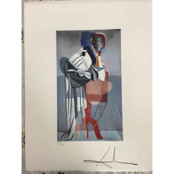Litografická sada Salvador Dali s certifikací 50x65 cm