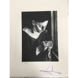 Salvador Dali Lithografie off set 50x65 cm gecertificeerd