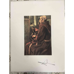 Salvador Dali Lithographie hors set 50x65 cm certifiée