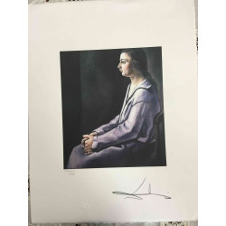 Salvador Dali Off set lithograph cm 50x65 certified
