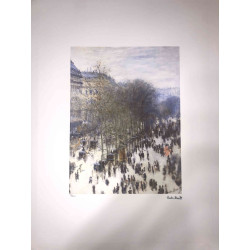 Claude Monet litho off set 50x70 cm