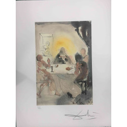 Litografická súprava Salvador Dali certifikovaná 50x65 cm