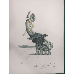 Litografická sada Salvador Dali s certifikací 50x65 cm