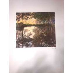 Set de litografías de Claude Monet 50x70 cm