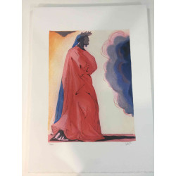 Salvador Dali Litografia off set cm 50x70  certificata