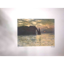 Set de litografías de Claude Monet 50x70 cm