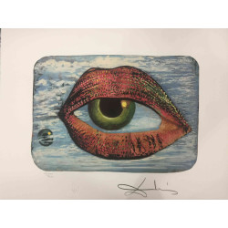 Salvador Dali Lithographie Offset 50x65 cm zertifiziert