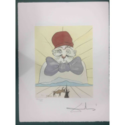 Salvador Dali Litografia off set cm 50x65   certificata