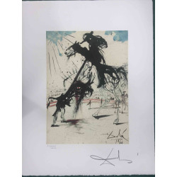 Conjunt de litografia de Salvador Dalí 50x65 cm certificat