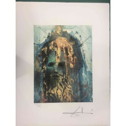 Litografia Salvador Dali off set 50x65 cm certificada