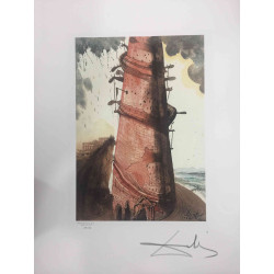 Litografická súprava Salvador Dali certifikovaná 50x65 cm